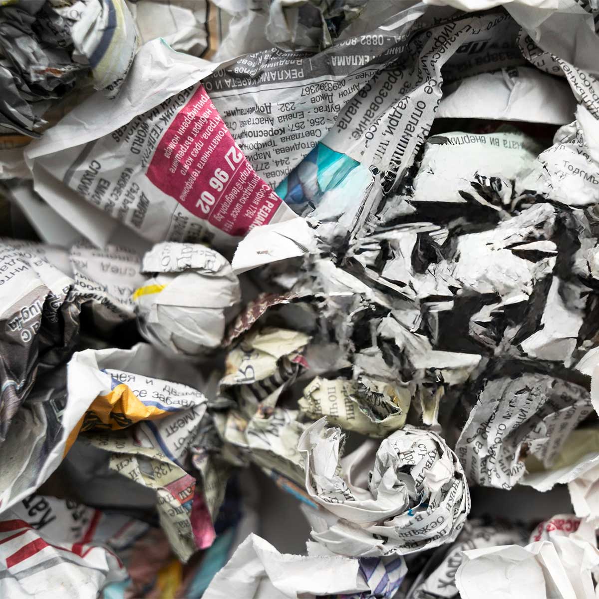Smaltimento macero carta